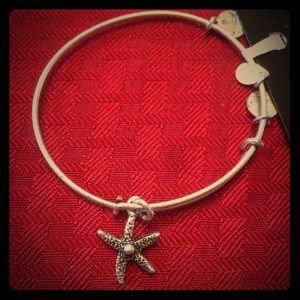Alex and Ani Starfish Charm Bracelet Bangle